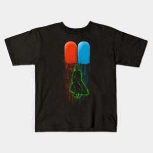 Red Pill, Blue Pill Kids T-Shirt